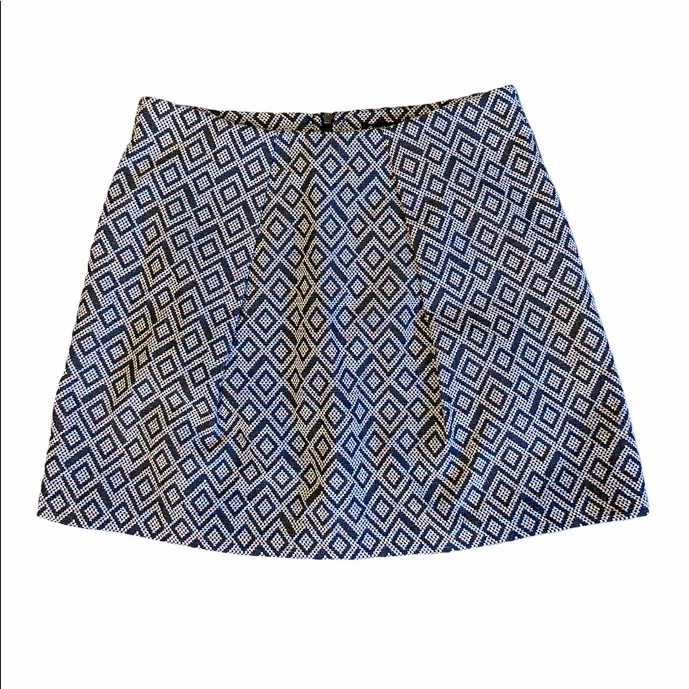 2/$25 STRADIVARIUS Plaid A-Line Fall Winter Thick Skirt Size 4us GUC